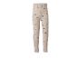 Legging bébé beige avec imprimé cœurs noirs