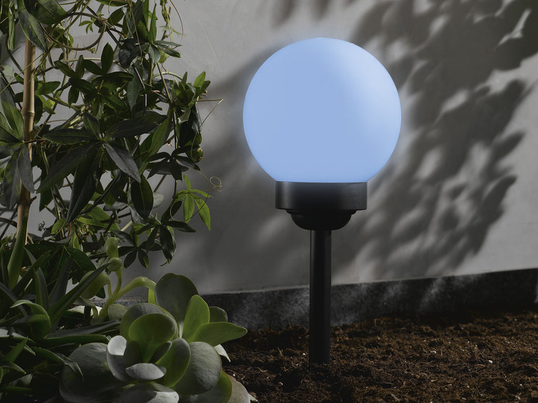 Aller en mode plein écran LIVARNO home Lampe solaire à LED, Ø 15 cm - Photo 9