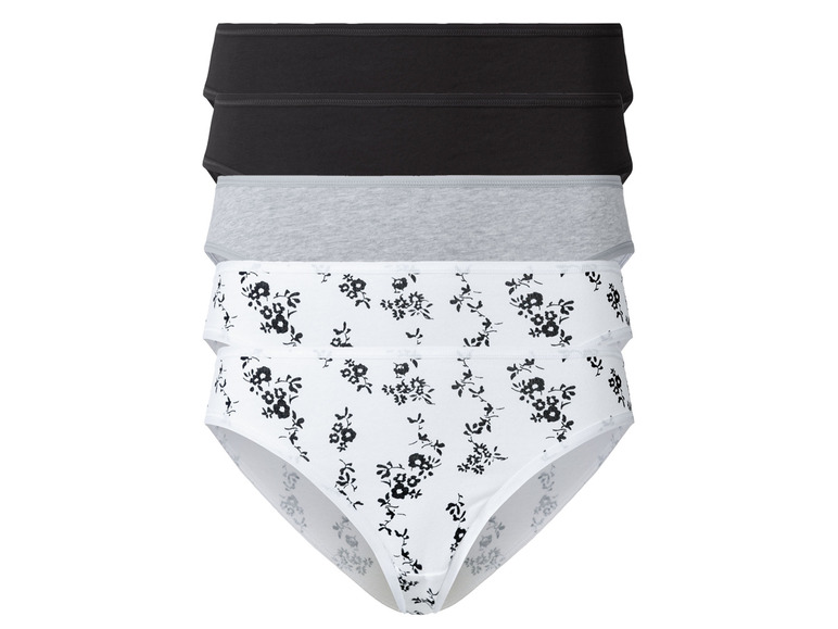 Aller en mode plein écran esmara® Set de 5 slips en un mélange de coton - Photo 2
