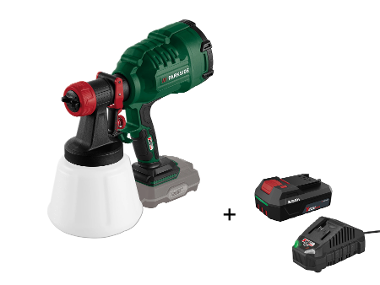 PARKSIDE® Pistolet à peinture 20 V avec batterie et chargeur