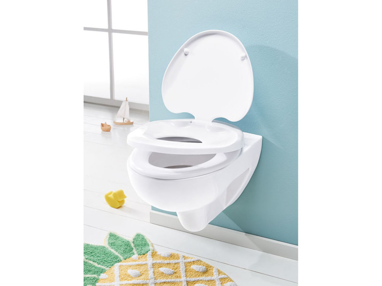 Aller en mode plein écran LIVARNO home Abattant WC avec réducteur enfant intégré - Photo 5