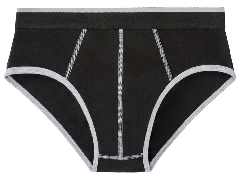 Ga naar volledige schermweergave: LIVERGY® Set van 5 slips van een katoenmix - afbeelding 5