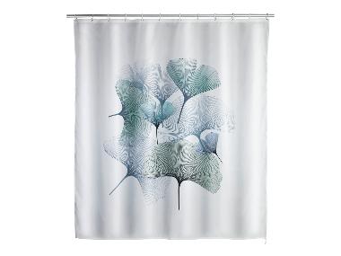 WENKO Rideau de douche anti-moisissure Ginkgo