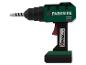 Perceuse-visseuse Parkside X20V Team, verte et noire.