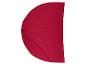 Rood rond tafelkleed met bloemenpatroon