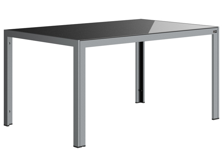 Ga naar volledige schermweergave: LIVARNO home Aluminium tuintafel »Houston«, omkeerbaar tafelblad - afbeelding 1
