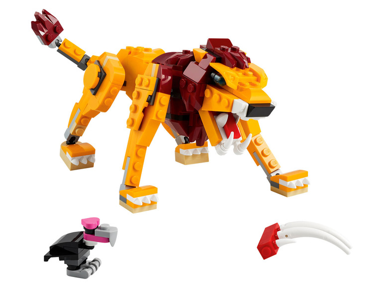 Ga naar volledige schermweergave: LEGO® Creator Wilde leeuw (31112) - afbeelding 3