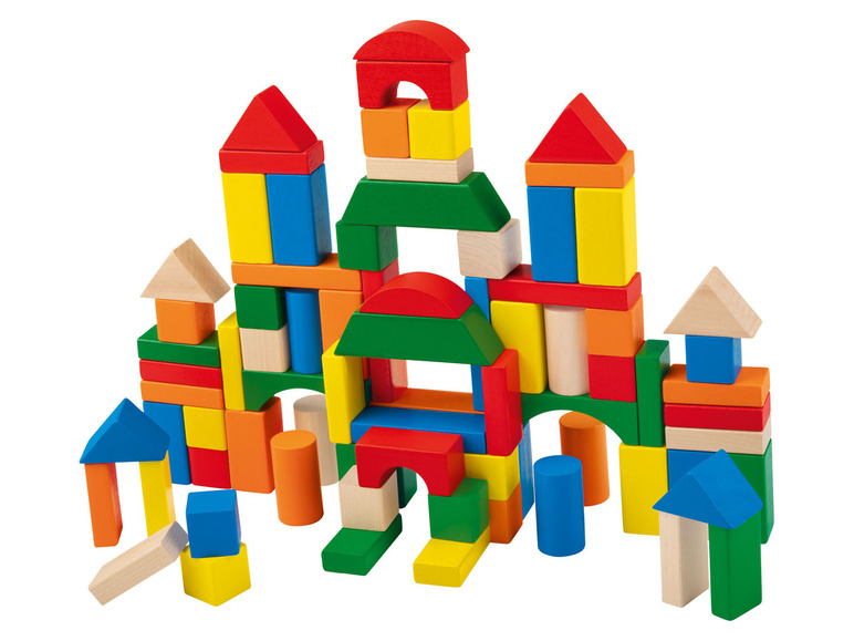 Ga naar volledige schermweergave: Playtive Trommel met houten speelgoed - afbeelding 12