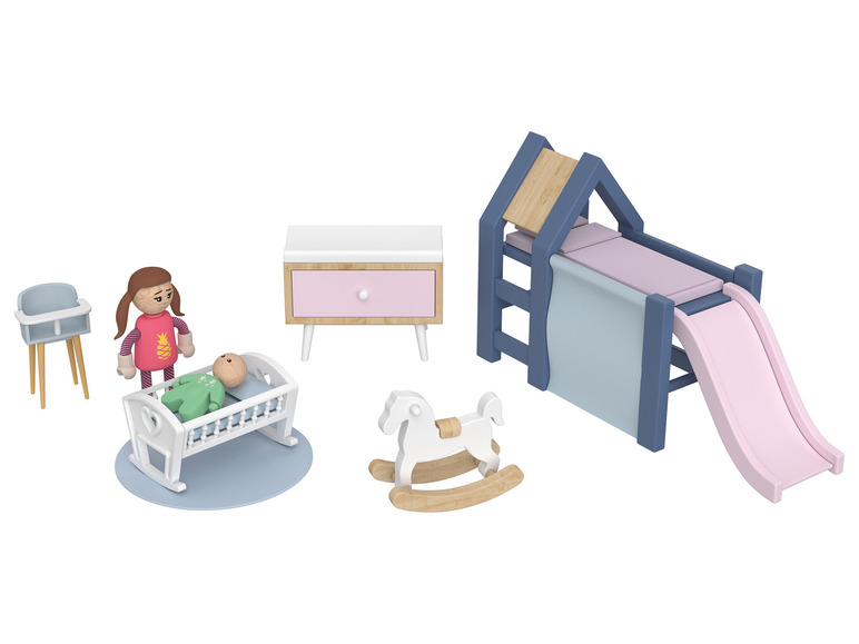 Ga naar volledige schermweergave: Playtive Houten meubels of poppenset - afbeelding 5