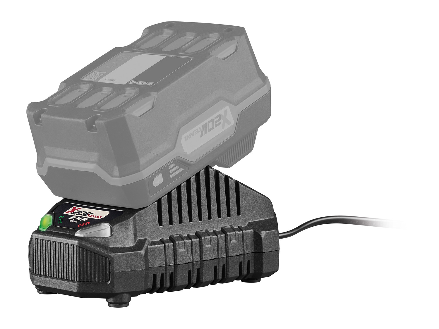 Chargeur de batterie Parkside - 2,4 Ah - Convient à toutes les batteries Parkside 20V
