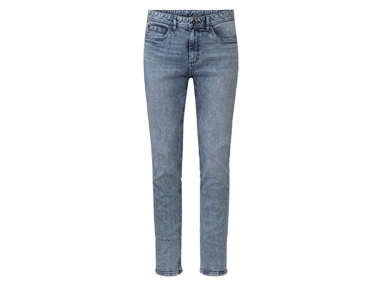 Ga naar volledige schermweergave: LIVERGY® Slim fit jeans van een katoenmix - afbeelding 7