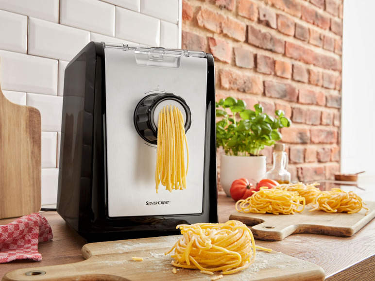 Ga naar volledige schermweergave: SILVERCREST® KITCHEN TOOLS Elektrische pastamachine, 220 W, 8 opzetstukken - afbeelding 10