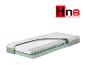 Matelas Hn8 Schlafsysteme avec coupe transversale montrant les couches de confort et de soutien.