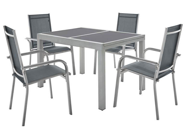 Ga naar volledige schermweergave: LIVARNO home Aluminium tuinset »Houston«, 5-delig - afbeelding 1