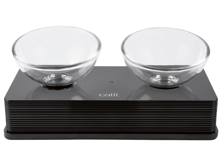Ga naar volledige schermweergave: Catit Set glazen voederbakjes, elk 200 ml - afbeelding 3