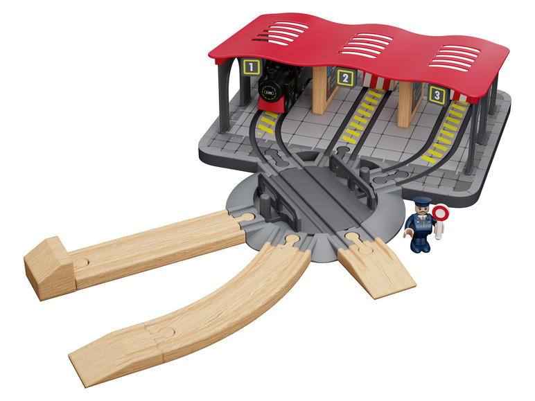 Ga naar volledige schermweergave: Playtive Uitbreidingsset voor houten spoorweg - afbeelding 3