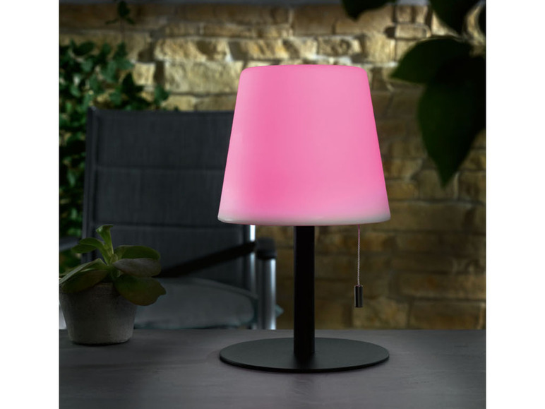Aller en mode plein écran LIVARNO HOME Lampe de table d’extérieur sans fil - Photo 7
