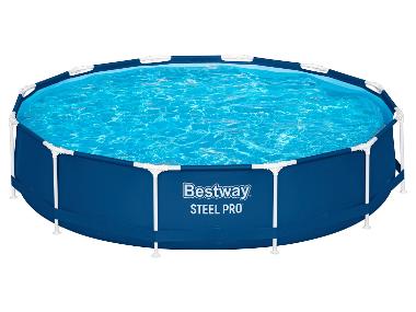BESTWAY Set de piscine »Steel Pro«, avec pompe de filtration Ø 366 x H 76 cm