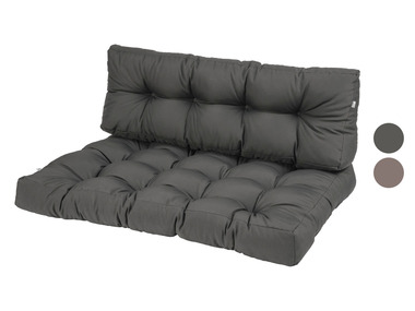 LIVARNO home Set de 2 coussins de jardin pour palettes