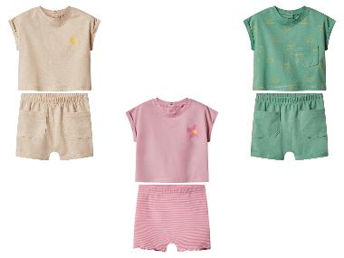 lupilu® Ensemble d'été pour bébé, 2 pièces