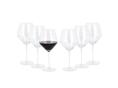 SILVERCREST® Set de 6 verres à vin rouge