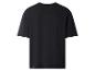 T-shirt noir pour homme à manches courtes, vue de dos