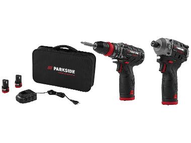 PARKSIDE PERFORMANCE® Perceuse-visseuse sans fil kit de démarrage 12 V »PBSPA 12 E4 / PDSSAP 12 B1 Best«