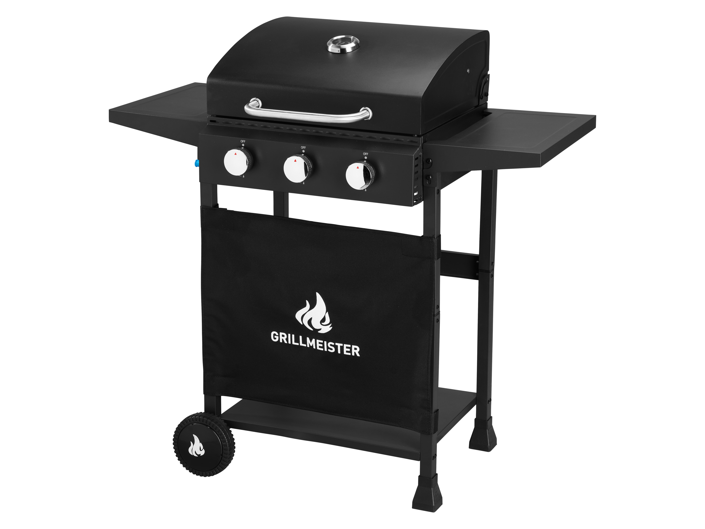 Gasbarbecue 3 branders GRILLMEISTER