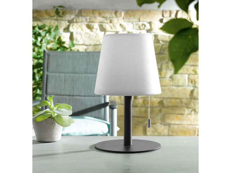 Aller en mode plein écran LIVARNO HOME Lampe de table d’extérieur sans fil - Photo 3