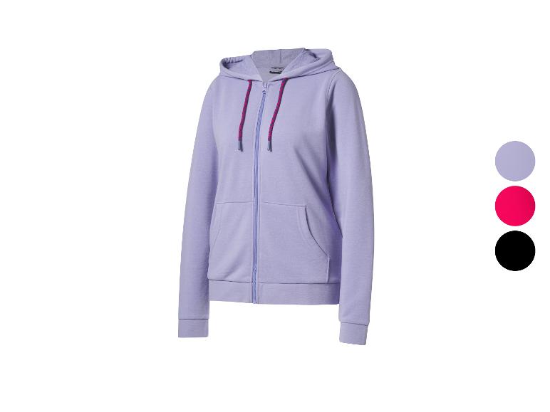 Lila roze hoodie met rits