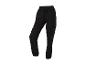 Pantalon cargo noir à la coupe décontractée.