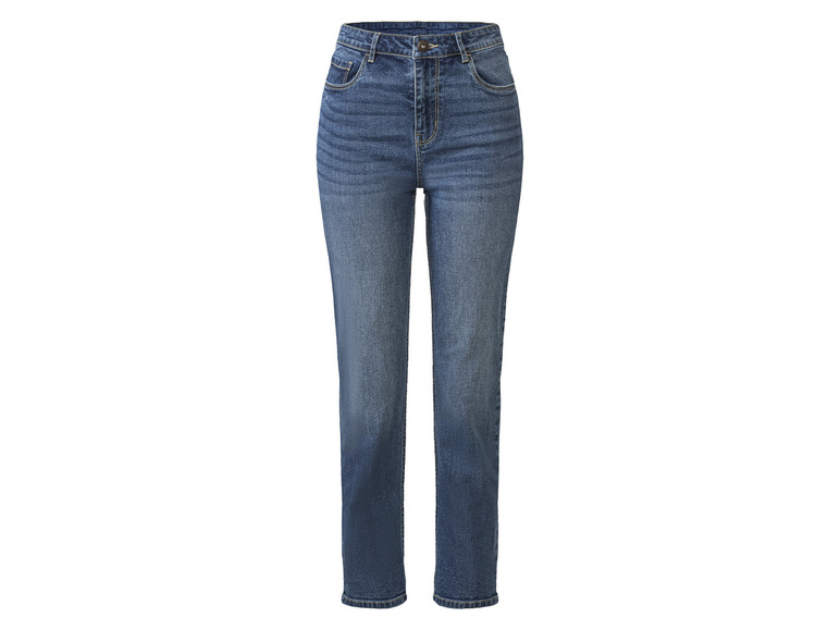 Ga naar volledige schermweergave: esmara® Straight fit jeans van een katoenmix - afbeelding 2