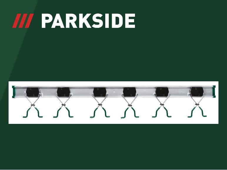 Parkside wandrek met haken voor gereedschap.