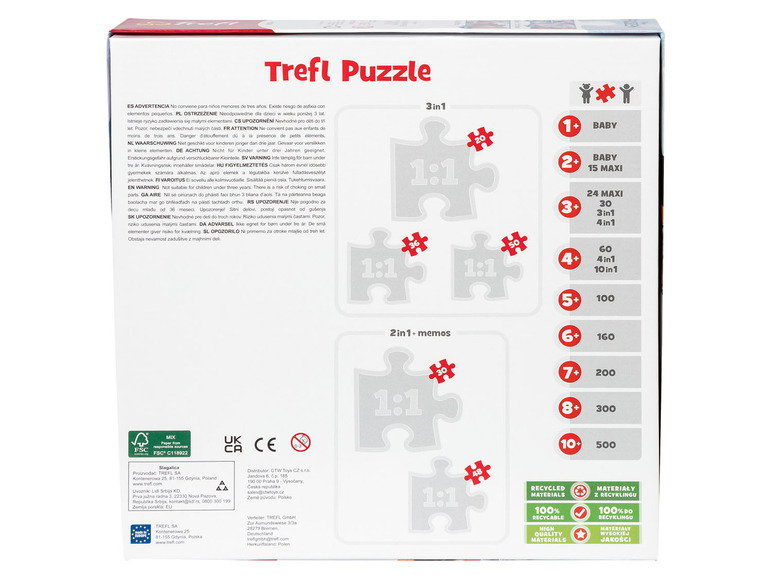 Aller en mode plein écran Trefl Puzzle 3 en 1 - Photo 7