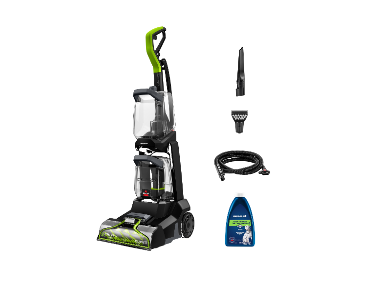 Nettoyeur vapeur Bissell PowerWash Pet, accessoires inclus.