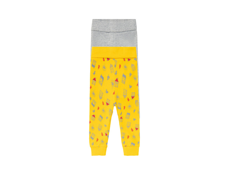 Ga naar volledige schermweergave: lupilu® Set van 2 joggingbroekjes van een biokatoenmix - afbeelding 3