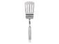 Spatule métallique perforée avec manche en acier inoxydable