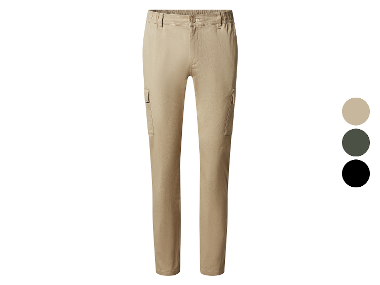 ESMARA MEN Pantalon cargo homme, avec poches latérales plaquées.
