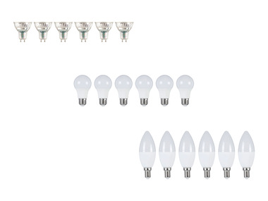 Ampoule LED, set de 6 LIVARNO home
