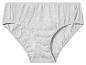 Culotte en coton gris chiné pour femme