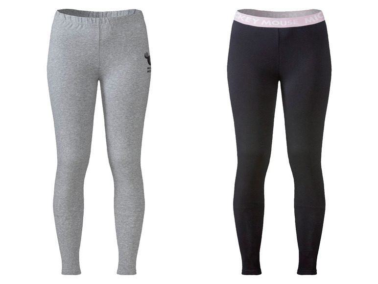 Aller en mode plein écran Legging en un mélange de coton - Photo 1