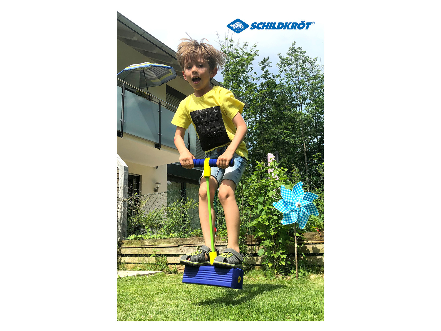 Pogo stick Fun jumper Schildkröt Lidl.be