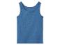 Blauw katoenen kinderhemdje