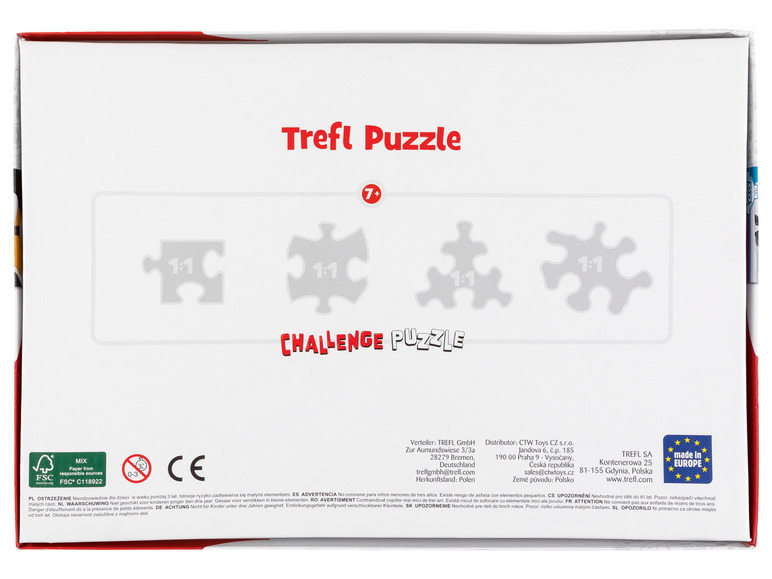 Ga naar volledige schermweergave: Trefl Challenge puzzel, 272 stukjes - afbeelding 3