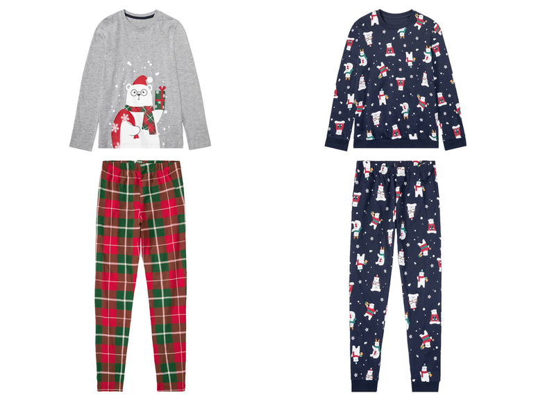 Aller en mode plein écran pepperts!® Pyjama de Noël en un mélange de coton - Photo 1