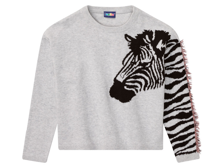 Aller en mode plein écran lupilu® Pull en maille en coton - Photo 8