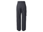 Donkergrijze cargo broek voor dames.