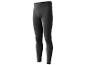 Zwarte sportleggings met geometrisch patroon.