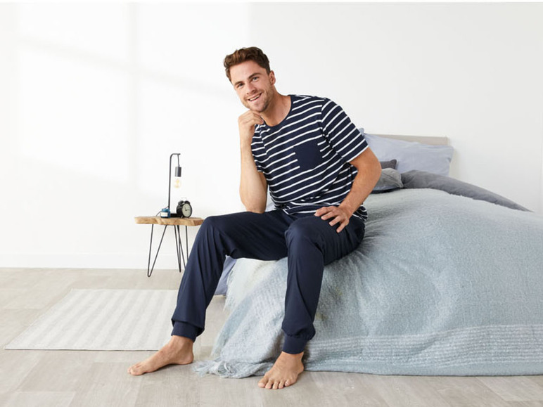 Aller en mode plein écran LIVERGY Pyjama confortable en pur coton - Photo 3