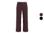 Bordeauxrode wijde broek met twee kleuropties: bordeaux en zwart.